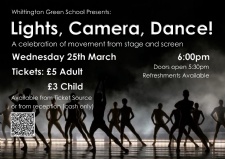 Lights, Camera, Dance! Wednesday 25th March 2026