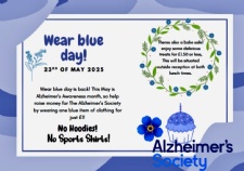 Wear Blue Day - Friday 23rd May 2025